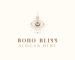 Eye Spiritual Boho logo design