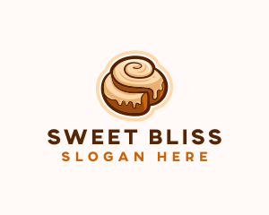 Cinnamon Baking Sweet logo design