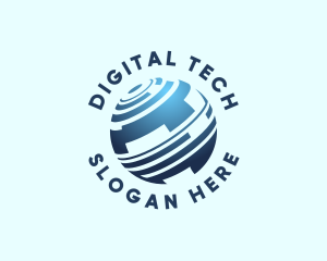 Digital - Digital Global Network logo design