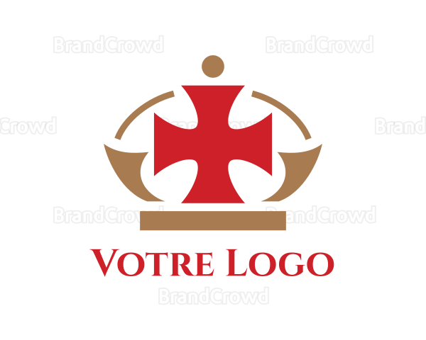 Red Royal Cross Logo