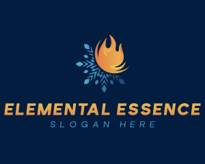 Element - Heat Element Temperature logo design