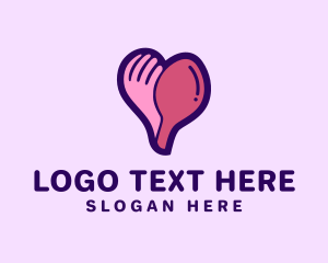 Heart - Food Drive Charity logo design