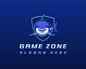 Shark Shield Gaming logo design