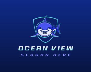 Shark Shield Gaming logo design