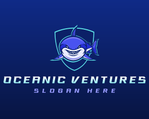 Shark Shield Gaming logo design