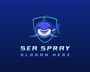 Shark Shield Gaming logo design