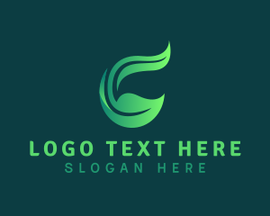 Plantation - Herbal Letter C logo design
