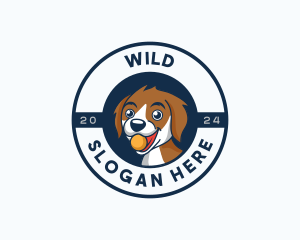 Puppy Dog Animal Shelter Logo
