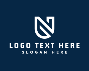 Professional - Digital Tech Firm Letter N logo design