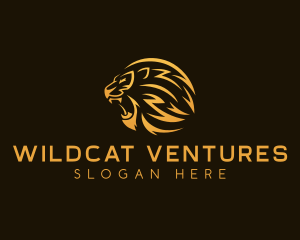 Wildcat - Premium Lion Roar logo design