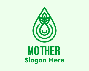 Oil - Natural Plant Extract logo design