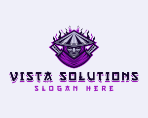 Ninja Assassin Hunter logo design