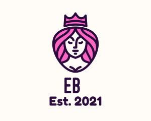 Girl - Royal Beauty Wellness logo design