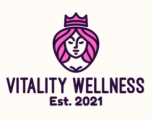 Royal Beauty Wellness logo design