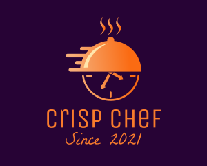 Clock Cloche Catering  logo design