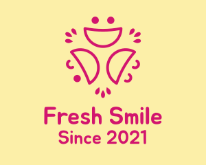 Smiley Faces Line Art logo design