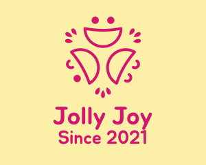 Jolly - Smiley Faces Line Art logo design