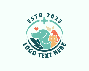 Animal Shelter - Animal Vet Grooming logo design