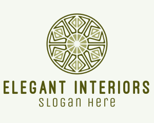 Textile Pattern Decoration logo design