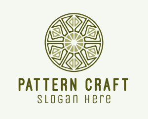 Textile Pattern Decoration logo design