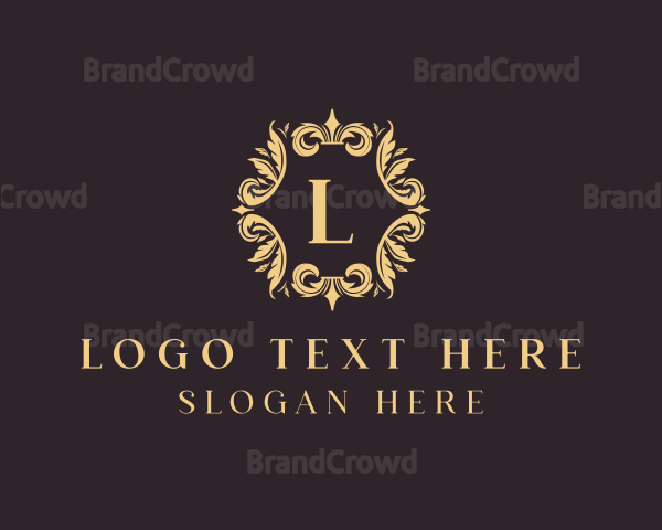 Luxury Floral Ornament Logo