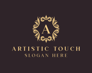 Luxury Floral Ornament logo design