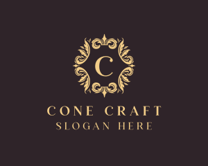 Luxury Floral Ornament logo design