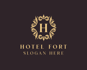 Luxury Floral Ornament logo design