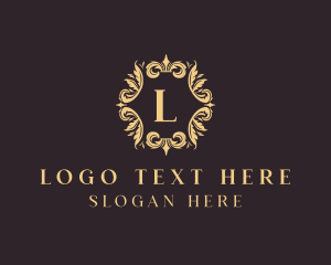 Luxury Floral Ornament Logo