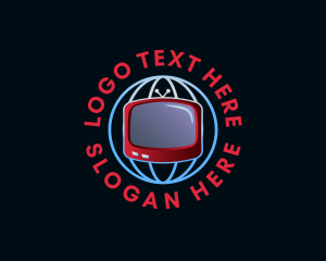 Movie - Global Television Media logo design