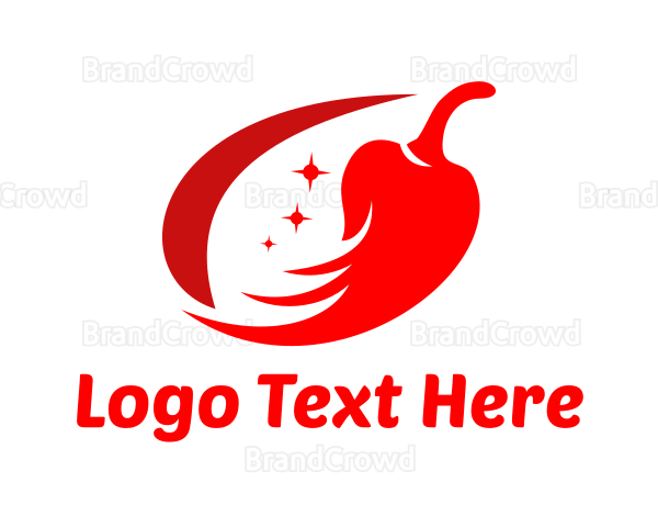 Red Space Chili Logo