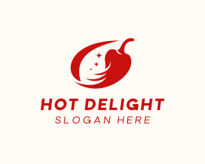 Red Chili Spice logo design