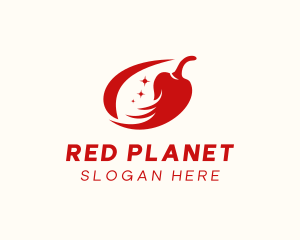 Red Chili Spice logo design