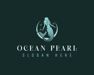 Siren Sea Mermaid logo design