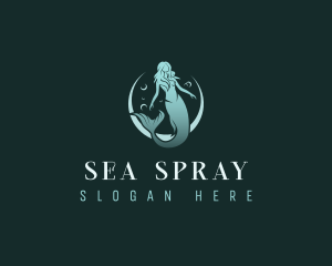 Siren Sea Mermaid logo design