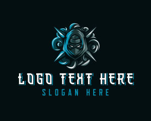 Stealth - Ninja Assassin Gaming logo design