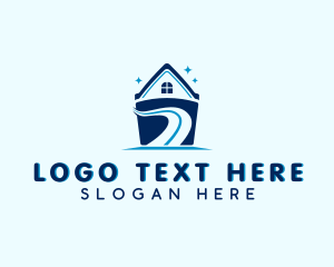 Bucket - House Cleaning Bucket logo design