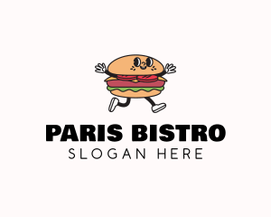 Hamburger Snack Restaurant logo design