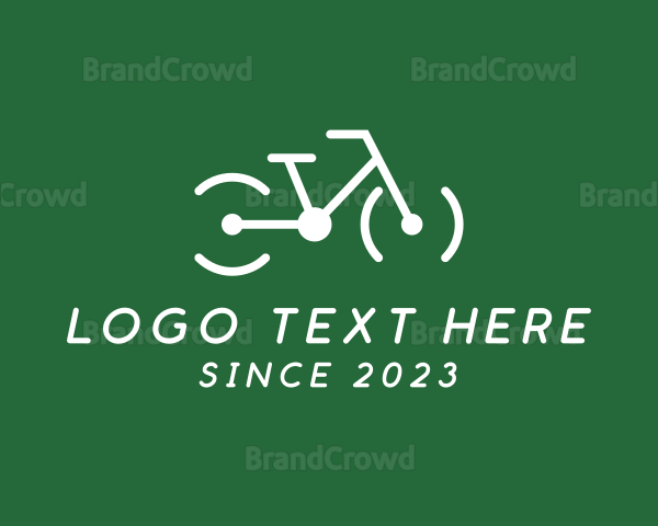 Simple Bicycle Racing Logo