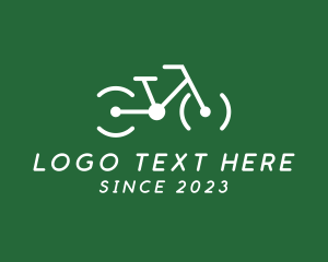 Bikepacking - Simple Bicycle Racing logo design