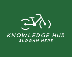 Simple Bicycle Racing Logo