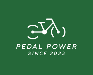 Simple Bicycle Racing logo design