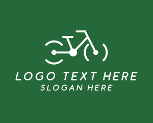 Simple Bicycle Racing Logo