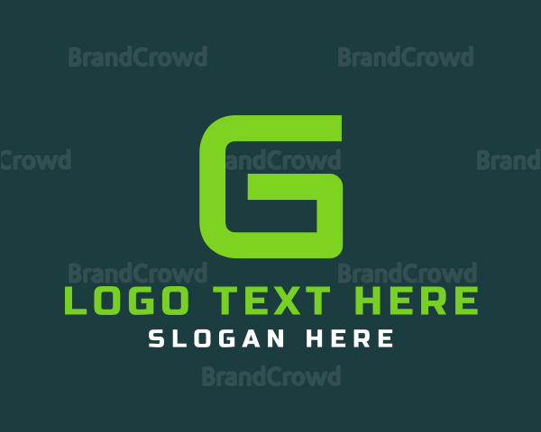 Gaming Green Letter G Logo