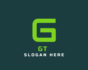 Gaming Green Letter G logo design