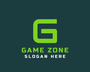 Gaming Green Letter G logo design