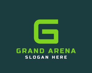 Gaming Green Letter G logo design