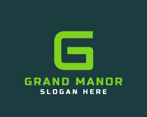 Gaming Green Letter G logo design