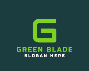 Gaming Green Letter G logo design