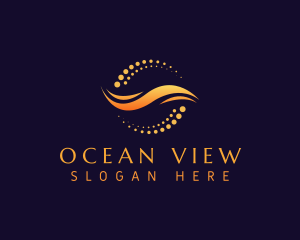 Ocean Wave Resort logo design